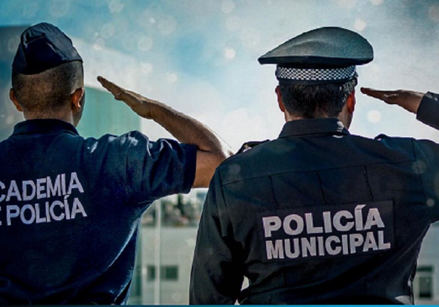 Policía municipal Puebla ilustracion 
