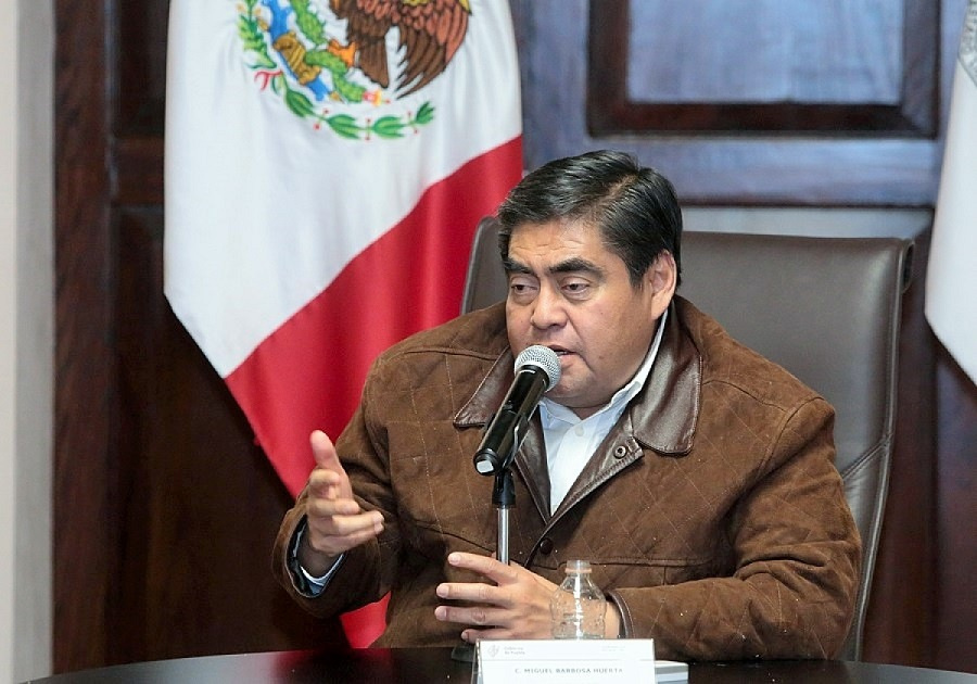 Mantiene Miguel Barbosa lucha contra la corrupción en Puebla