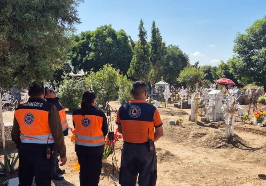 Reporta gobierno de San Andrés Cholula saldo blanco tras celebración de día de muertos