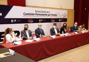 Lalo Rivera encabezó 3ra sesión de la Comisión Permanente por Puebla