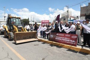 Arranca Pepe Chedraui construcción de Barda Perimetral en la Central de Abasto