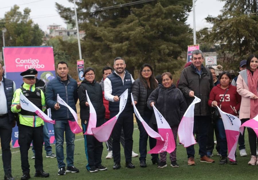 Comenzaron obras para el rescate del parque y cancha de Lomas de San Miguel