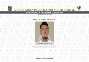 Vinculado a proceso por abuso sexual cometido en transporte público