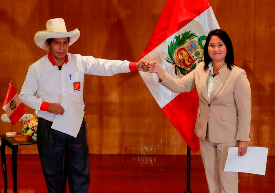 Aventaja la izquierda en Perú