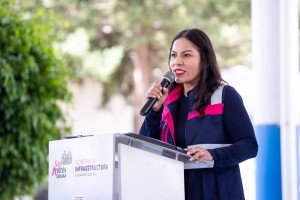 Invierte Lupita Cuautle en mejores espacios educativos para las y los estudiantes de San Andrés Cholula