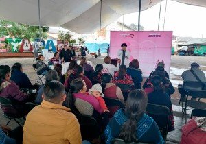 Red Estatal de Mujeres Armentistas apoya comunidades poblanas con jornadas de atención integral