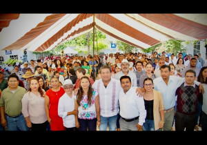 Líderes y ciudadanos de la Mixteca se suman a Sheinbaum con Julio Huerta