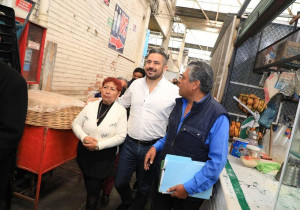 Continúan trabajos del Ayuntamiento de Puebla en mercados municipales
