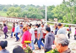 Despiden a líder cañero asesinado en comunidad de Chietla