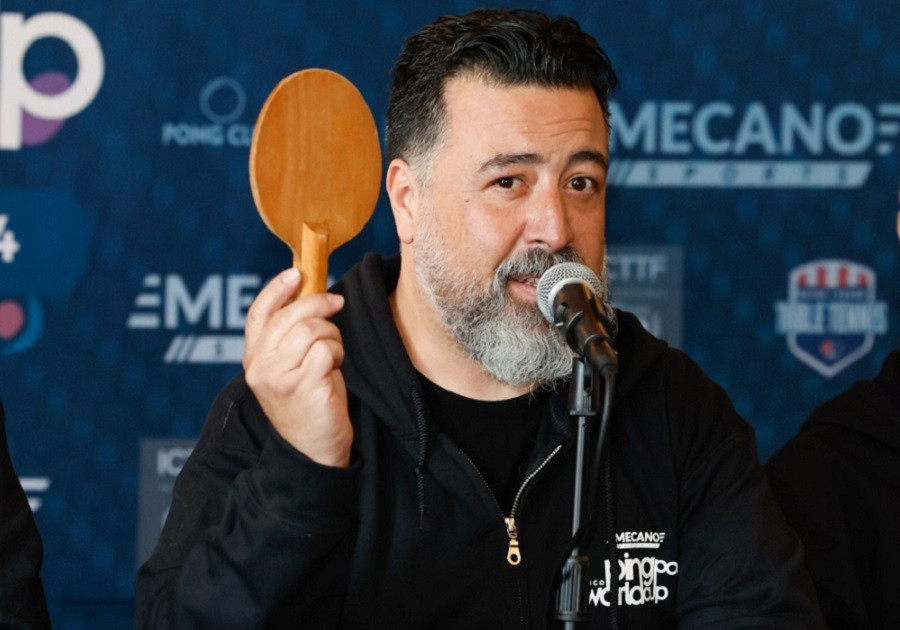 Del rock a la raqueta, Micky Huidobro de Molotov organiza el Ping Pong World Cup 2024