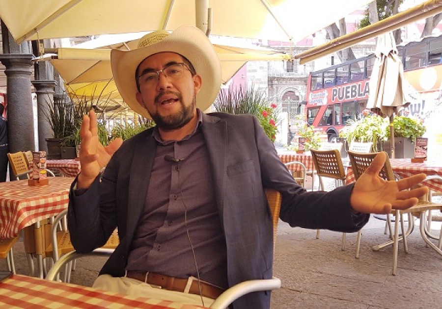 Agua y seguridad, las principales apuestas de Eligio Barrales en Soltepec