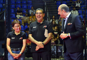 Encabezan Rectora Lilia Cedillo y el gobernador Sergio Salomón premiación del Torneo A1 Pádel Puebla 2024