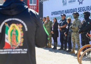 Gobierno de Cholula pone en marcha Operativo Navidad Segura 2024