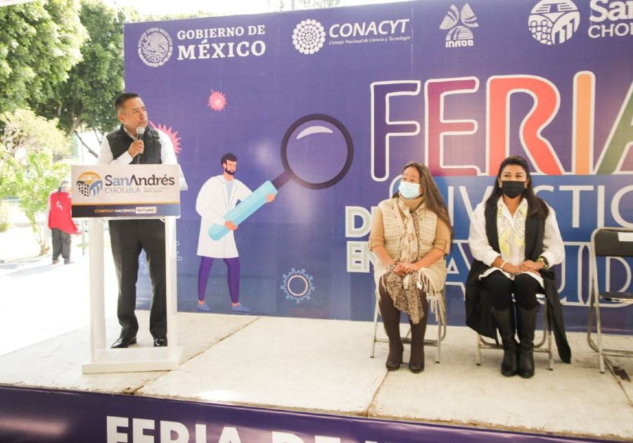 Realizan Feria de Investigación en Salud en San Andrés Cholula