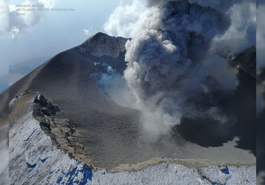 No detectan domo de lava en el Popocatépetl