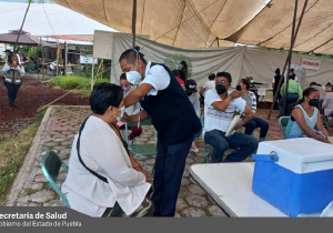Vacunación en Puebla 