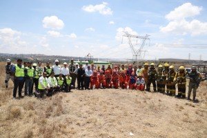 Mejora Cuautlancingo protocolos de emergencia con simulacro de incendio