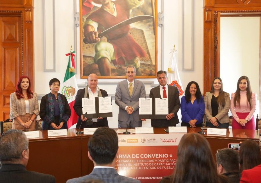 Gobierno de la Ciudad e ICATEP firman convenio para capacitación a comunidades