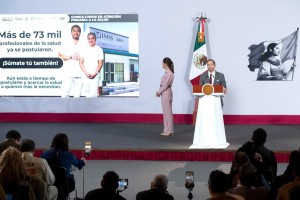 En enero de 2027 abrirán 12 mil 750 consultorios del servicio universal de salud; disminuirá la saturación en centros de salud: Sheinbaum