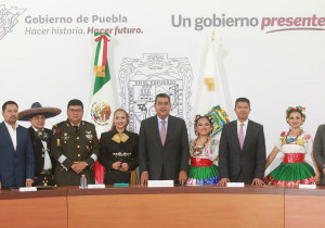 Refrendarán Fiestas Patrias en Puebla unidad y orgullo de ser mexicanas y mexicanos: Sergio Salomón