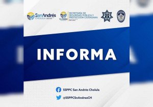 Técnicos en Urgencias Médicas de Protección Civil de San Andrés Cholula brindaron atención prehospitalaria a un varón de 23 años con lesiones de arma de fuego