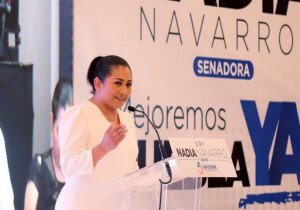 Llama Nadia Navarro a reconciliación entre partidos y sociedad
