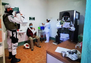 Vacunación en Puebla