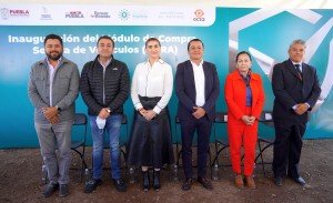 Inauguran gobierno de Texmelucan, FGE y OCRA módulo de compra segura de vehículos