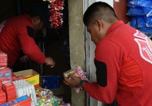 Gobierno de San Pedro Cholula decomisa 80 kilogramos de artículos pirotécnicos