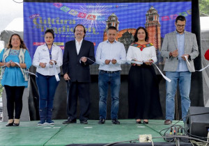 Inaugura Edmundo Tlatehui con éxito la Feria Cultura y Tradición