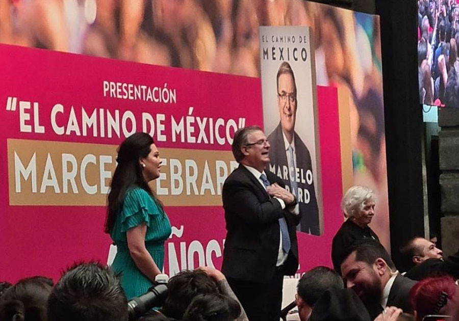 Marcelo Ebrard presenta su libro ‘El camino de México’ rumbo a las elecciones de 2024