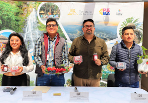 Invita Turismo a Feria de las Berries en Huejotzingo