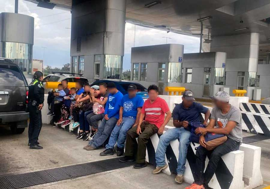 Policías municipales y estatales rescatan a 12 migrantes centroamericanos