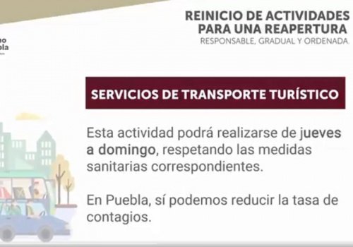 Puebla transporte turístico