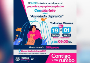 Impulsa SMDIF el desarrollo psicopedagógico de habitantes de Puebla capital