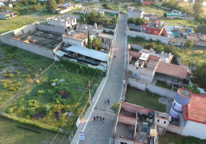 Ayuntamiento de Puebla entrega calles en San Baltazar Tetela