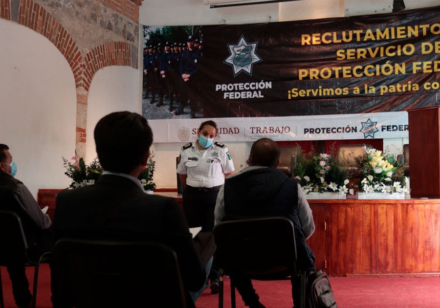 Promueve Trabajo 2 mil vacantes para guardia de Protección Federal