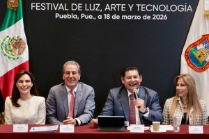 Puebla referente internacional en innovación y cultura con Festival Glow México