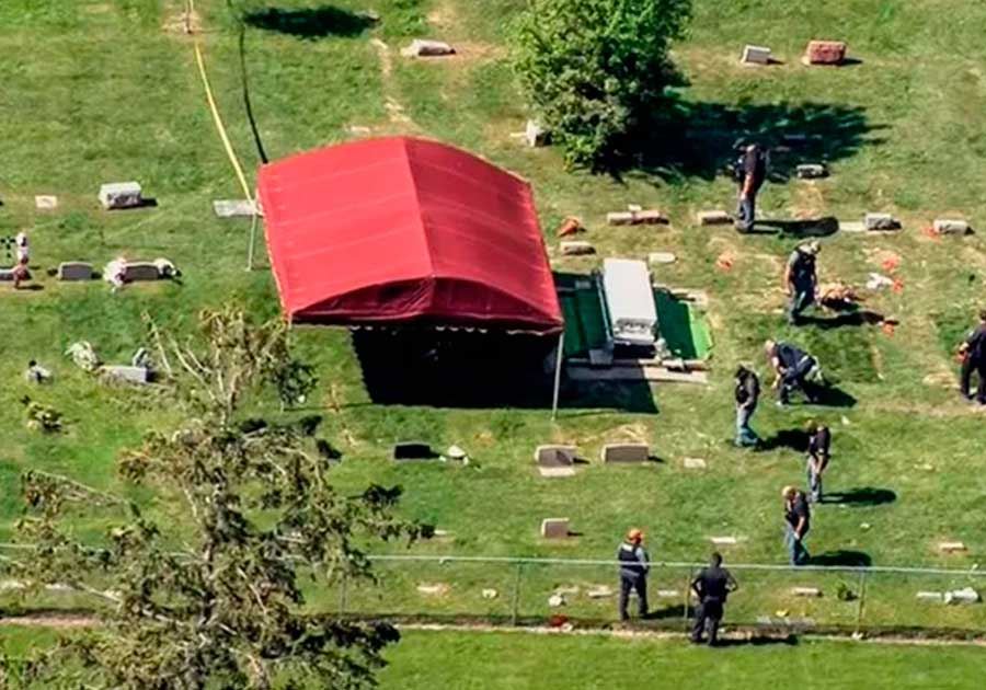 Reportan tiroteo en cementerio de Wisconsin; hay varios heridos
