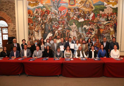 Firman convenio el Ayuntamiento de Puebla y la AUIEMSS