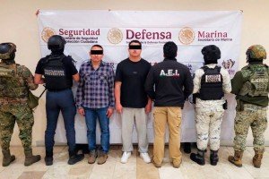 Trabajo coordinado permite detención de dos presuntos integrantes del “CJNG”