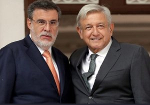 Julio Scherer Ibarra y AMLO