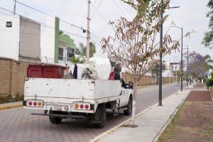 Garantiza Gobierno de San Pedro Cholula servicios de limpia en días festivos