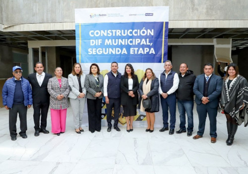 Inicia Mundo Tlatehui la segunda etapa de construcción del edificio del DIF Municipal   