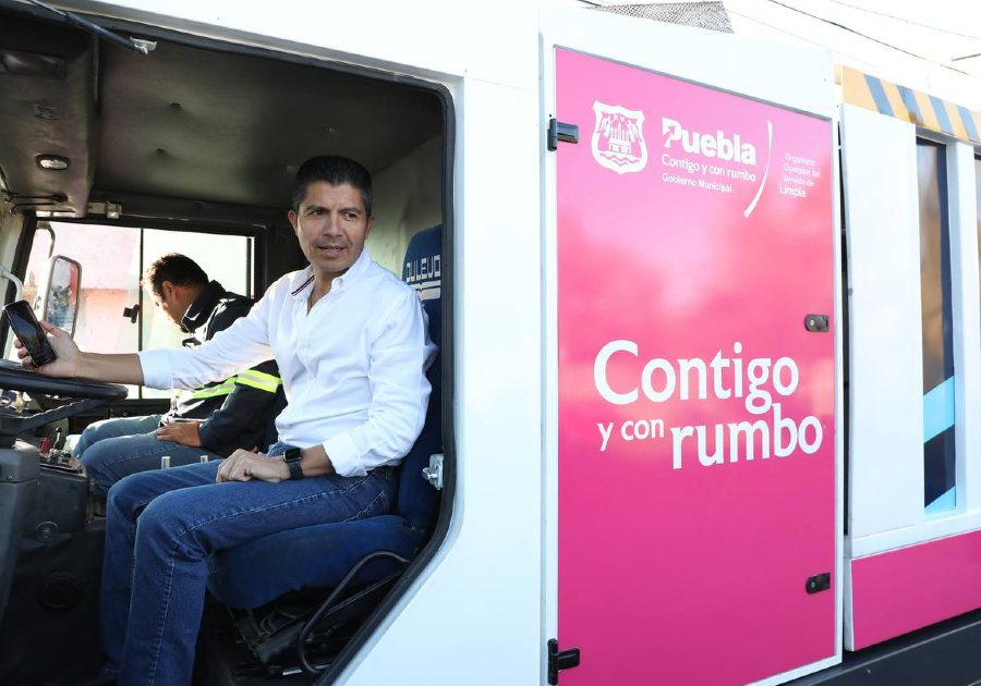 Arrancan estrategia integral de limpieza urbana en Puebla capital