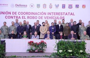 Gobierno de Puebla fortalece coordinación interestatal contra robo de vehículos y extorsión