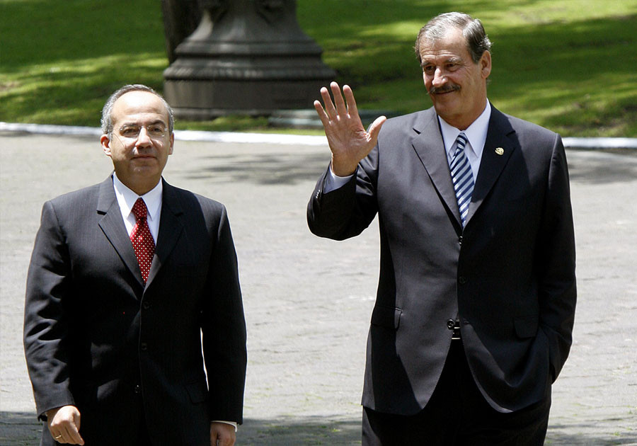 Vicente Fox y Felipe Calderón apoyan a Javier Milei en elecciones argentinas 2023