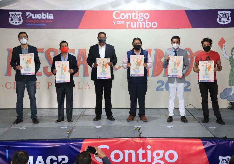 Inauguran la “Fiesta del Libro” en Puebla capital
