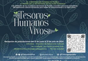 Amplía Cultura recepción de candidatos para “Tesoros Humanos Vivos”