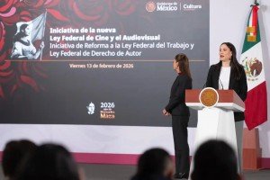 Sheinbaum anuncia iniciativas para fomentar cine y proteger actores